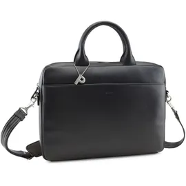 Picard Milano Aktentasche Leder 38 cm Laptopfach schwarz