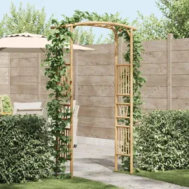 vidaXL Rosenbogen 110 x 40 x 205 cm Bambus