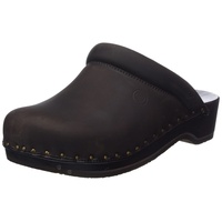 Berkemann Soft-Toeffler Unisex-Erwachsene Clogs, Braun (Dunkelbraun), 46.5