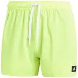 adidas Herren Shorts 3-Streifen CLX, LUCLEM/WHITE, M