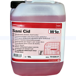 Diversey Sani Cid Pur-Eco W1e 10 L saurer Sanitärreiniger, auf Basis Zitronensäure