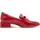Marco Tozzi Damen Slipper weiches Feel Me Fußbett weiches Innenfutter Vegan stoßdämpfender AbsatzVegan, rot 38 EU