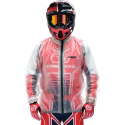 Moose Racing Transparente, Regenjacke - Transparent - S