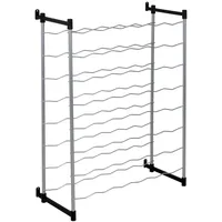 Metaltex Weinregal 58 x 26 x 83 cm Grau