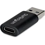 Startech USB-A auf USB-C Adapter Schwarz