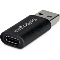 Startech USB-A auf USB-C Adapter Schwarz