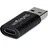 Startech USB-A auf USB-C Adapter Schwarz