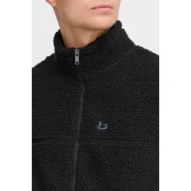 Blend Fellimitatjacke BLEND "Fellimitatjacke BHTotem", Herren, Gr. XXL, schwarz, Obermaterial: 100% Polyester PES., Jacken