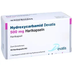 HYDROXYCARBAMID Devatis 500 mg Hartkapseln 50 St