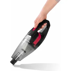 MAXXMEE Akku-Handstaubsauger - Nass- und Trockensauger - grau/rot - Grau/Rot