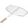 Alpina Grillkorb 55 x 45 cm Silber