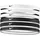 Nike Flex Classic HEA Stirnband Weiß/Schwarz/Weiß