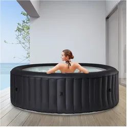 Miweba MSpa Whirlpool Urban Rimba U-RB061 für 6 Personen mit M-ONE und Ozon-UV-C-Desinfektion