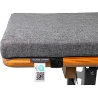 TexDeko TexDeko® Ecolen Bierbankauflage gepolstert 220x25x4 cm XL für