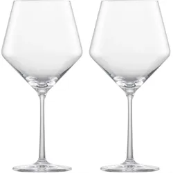 ZWIESEL GLAS Serie PURE Burgunderpokal 2 Stück Inhalt 692 ml Rotweinglas