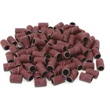 Aba Group Schleifkappen Set - Robust Nagelfräser Aufsätze - Bits für Nagelfräser - Schleifhülsen Nagelfräse - Nagelfräser Bit Gradation 180 - Schleifkappen Nagelfräser 100 Stück