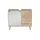Möbel Kraft Waschbeckenunterschrank 66 x 58 x 29,5 cm Eiche