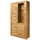MASSIVMOEBEL24.DE Vitrine KENT 113 x 40 x 205 cm Beige