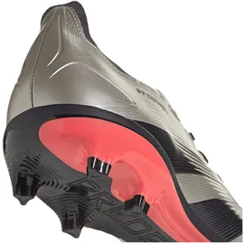 adidas Predator League FG Platinum Metallic / Aurora Black / Turbo 48