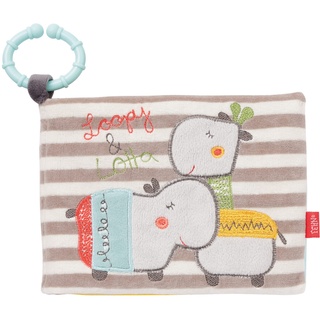 Fehn 059144 Fotobuch Loopy & Lotta – Fotoalbum zum Entdecken, Forschen & Fühlen – Für Babys und Kleinkinder ab 0+ Monaten – Maße: 20 x 15 cm