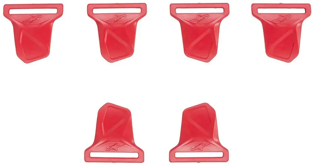 Alpinestars Bionic 10&7 Knee Braces Riemenende - Red - One Size
