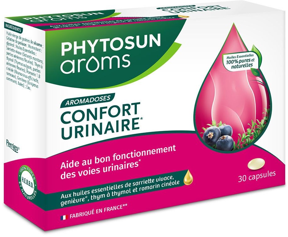 Phytosun Aroms aromadoses confort urinaire