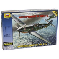 Zvezda Z4806 500784806 - 0.075 WWII Messerschmitt Bf-109 F4