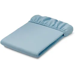 Tchibo - Microfaser-Spannbettlaken - hellblau