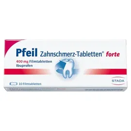 STADA Pfeil Zahnschmerz-Tabletten forte