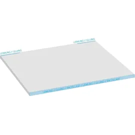 Sigel Schreibtischunterlage Lilac weiß/lila Papier 59,5 x 41,0 cm, 30 Blatt