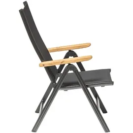 Kettler Granada Multipositionssessel 61 x 65 x 109 cm schwarz