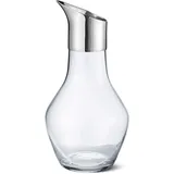 Georg Jensen - Sky Wasserkrug, Glas, Edelstahl,