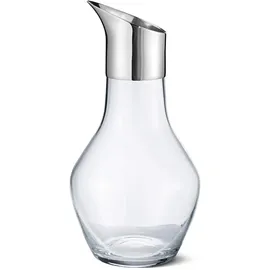 Georg Jensen - Sky Wasserkrug, Glas, Edelstahl,