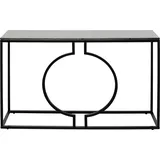 Kare Miami Loft Konsolentisch 120x35x75 schwarz
