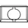 Kare Miami Loft Konsolentisch 120x35x75 schwarz