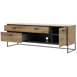 Uno New York TV-Lowboard 175x62x48 mehrfarbig MDF/Holzwerkstoff
