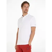 Tommy Hilfiger Poloshirt » FLAG TIPPED REG POLO«, Gr. L, White, , 28942805-L