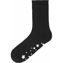 LAVANA ABS-Socken 3 Paare Schwarz 35-38