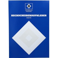 Hamburger SV HSV Heckscheibenaufkleber Aufkleber Raute