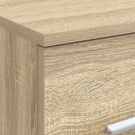 vidaXL Badezimmerschrank Inzwischen 30 x 44,5 x 50 cm Braun