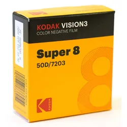 Vision3 50D 7203, 8 mm x 15 m Perf. 1R Schmalfilm
