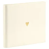 RÖSSLER Papier 18777150006 Gästebuch u. Fotobuch Pure Love, - 60 Seiten, 220 x 230 mm