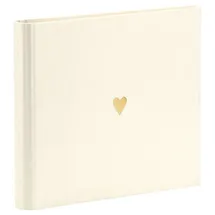 RÖSSLER Papier 18777150006 Gästebuch u. Fotobuch Pure Love, - 60 Seiten, 220 x 230 mm