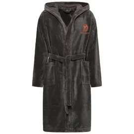 Carlo Colucci Bademantel Como IN Anthrazit | XXL