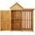 habitat garten Gartenschrank 1,36 x 0,57 m Braun