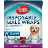 SIMPLE SOLUTION Einwegwindel für Rüden - Größe XS: 23 - 35 cm, 12 Stück
