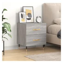 vidaXL Nachtschrank Grau Sonoma 40 x 35 x 47,5 cm Holzwerkstoff