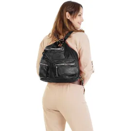 Samantha look Shopper Damen 021327 schwarz | Schwarz