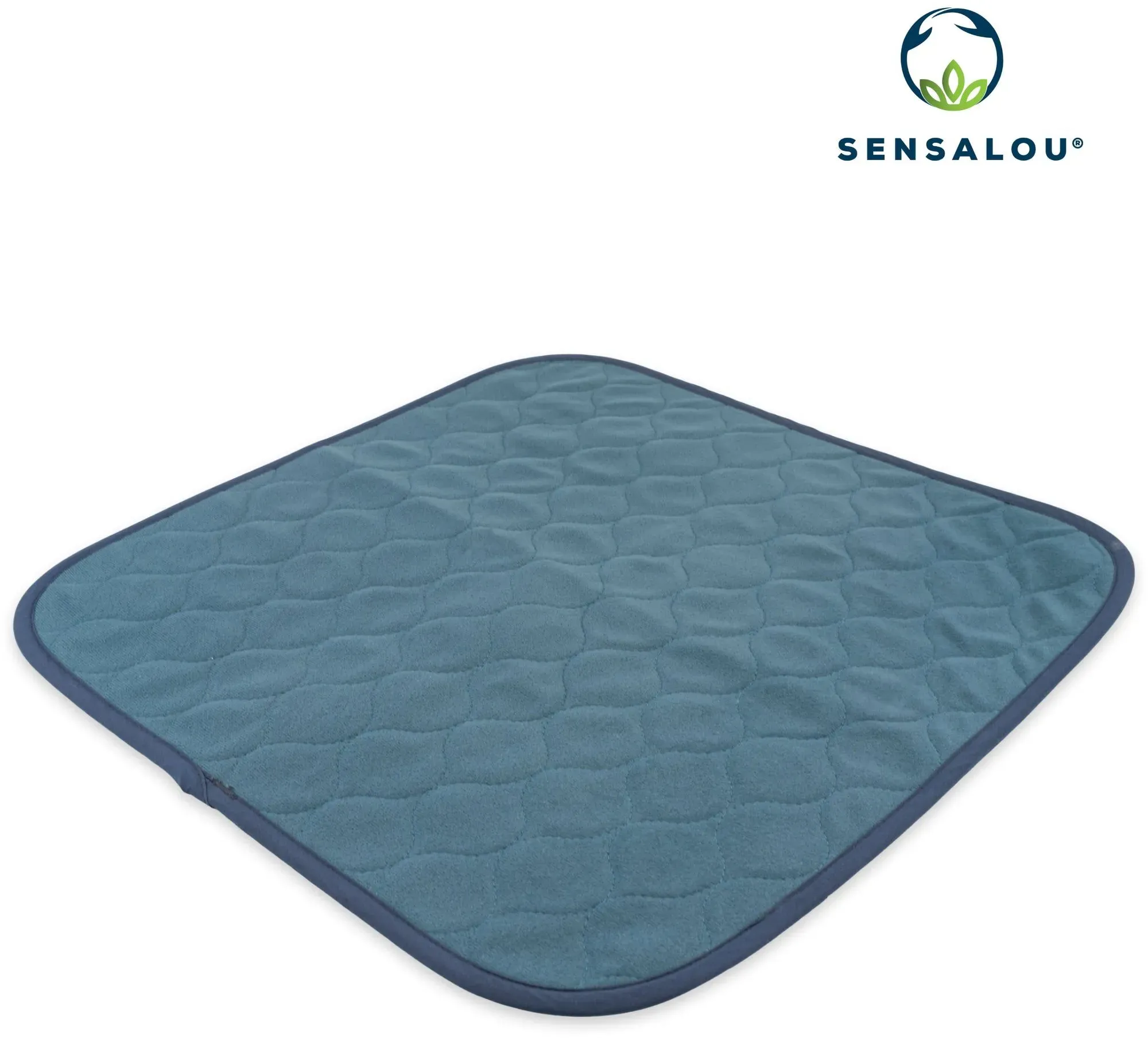 Sensalou Inkontinenz Stuhlauflage Sitzauflage wasserdicht waschbar 45x45 cm blau 1 St