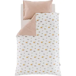 Träumeland Babybettwäsche, Jersey, 2 teilig braun|gelb|grau|weiß